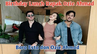 Kebersamaan Bara dan Esta Di Acara Birthday Lunch Bapak Ozie Ahmad