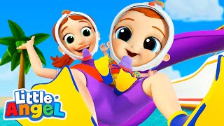 Family Ocean Playtime | Baby John’s Playtime Songs & Nursery Rhymes @littleangel