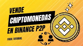 Vender criptomonedas en Binance P2P