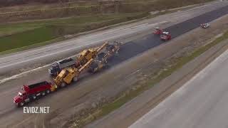 Watch Amazing Paving Machines at Work