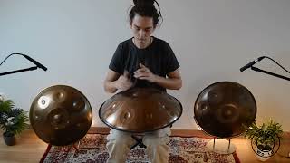 Aelo Handpan: C# Kurd /Annaziska 9 | Edelstahl (Stainless) | 440Hz | Scale: C#/ G# A B C# D# E F# G#