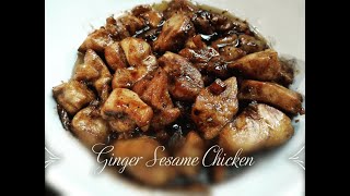 Ginger Sesame Chicken || Ginger Chicken || Sesame Chicken