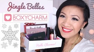 November and December Boxycharm Mini reviews and Tutorial