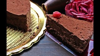 TORTA  MOUSSE al cioccolato