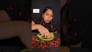 1 MIN 3 SAMOSA EATING CHALLENGE #viral #shortvideo #indianfood #mukbang #asmr #shorts #samosa