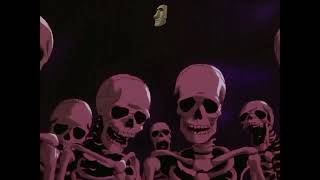 berserk skeleton moai meme template