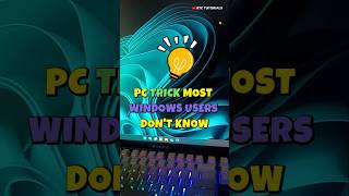 PC Trick Most Windows Users Don't Know #pctips #shorts