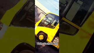 Samraj Mazda bus paint full #samraj Mazda #nangal dam