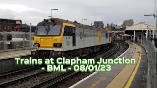 Trains at Clapham Junction - BML - 08/01/23