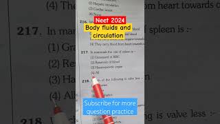 Neet || biology question practice #neet #biology #ncert #motivation #viral #shorts.