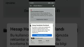 Instagram facebook hesap hareketleri kısıtlandı, reklam hesabı kapatıldı