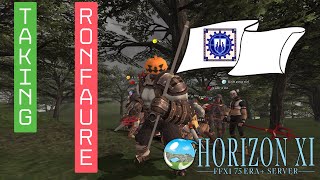 Final Fantasy Horizon XI - Galka has FRIENDS!? TAKING FRENCH RIVENDELL W. Ron CONQUEST