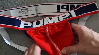 Unpacking Pump Jockstrap Red - Muški donji veš