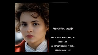 Helena Bonham Carter (AI Facsimile) delivers Maya Angelou’s “Phenomenal Woman” with grace.