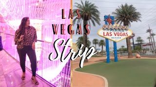 EXPLORING THE LAS VEGAS STRIP + Driving Through the Las Vegas Strip | Las Vegas Vlog | Vlogmas 2021