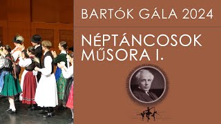 Néptáncosok műsora I. - Folk dancers' show I.(Bartók gála, Miskolc)