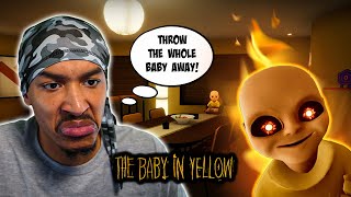 I'm Babysitting a Lil DEMON! | Baby in Yellow | PART 1