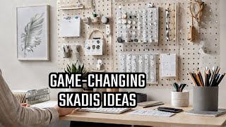 IKEA SKADIS Organization Ideas on a BUDGET!