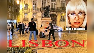 Portugal Lisbon Evening Walk / Португалия Лиссабон  Вечерняя прогулка