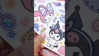 Unbox cute Kuromi and My Melody paper doll #sanriokuromi #kuromi #sanrio #paperdoll