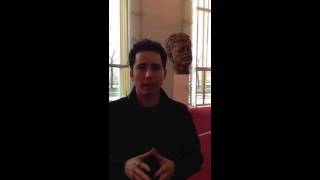 John Lloyd Young Facebook Vlog Dec 2014