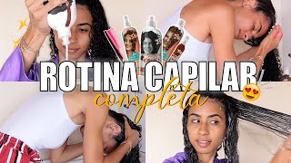 1ª ROTINA CAPILAR DE 2023 COMPLETONAAA! | Ludmila Reis