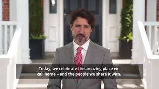 Happy Canada Day 2020, from P.M J Trudeau