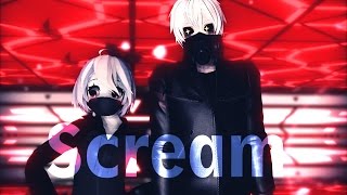 【MMDxCreepypasta】Scream 【Homicidal Su & Toxic Daniel】