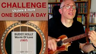 Buddy Holly • Words Of Love (Ukulele-Cover) – #172