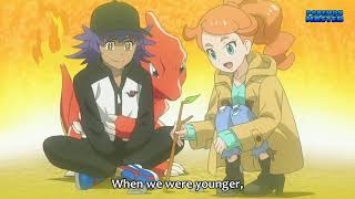 y2mate com   Leon and Sonia are Childhood Friends  Pokemon Journeys Episode 43 English Sub 1080p