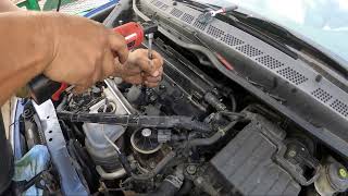 Replacing the valve cover gasket on a 2005 Honda Civic due a engine oil leak