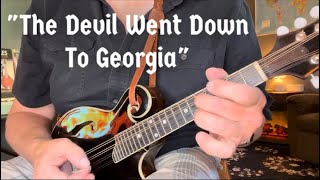 “The Devil Went Down to Georgia” on Mandolin