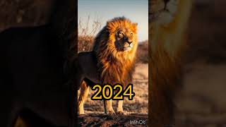 2024 lion vs 5000bce lion #viralvideo #ytshorts #youtubeshorts