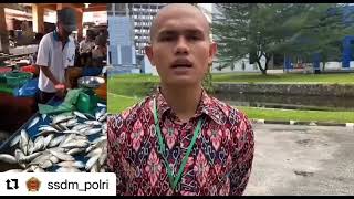 #Repost @ssdm_polri・・・Kisah inspiratif anak penjual ikan