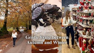 Slow & gentle living between the seasons in the English countryside | Autumn to Winter transition