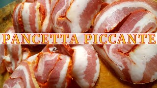 Pancetta arrotolata piccante Calabrese