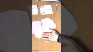 how to stitch mask at home/ घर पर मास्क कैसे बनाएँ #HomeMitra #Shorts