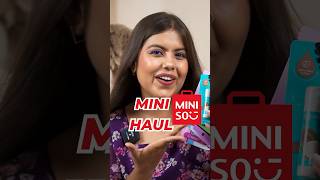 Cute 💞Miniso haul under 100 😱 only #shorts #miniso #trendingonshorts #haul #amazonfinds