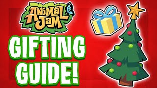 HOW TO USE GIFTING TREES IN ANIMAL JAM! | Animal Jam Tutorial Guide