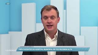 Três pacientes do Hospital Municipal recebem alta em Foz