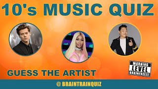 10's MUSIC QUIZ part 2: Brainfreeze level