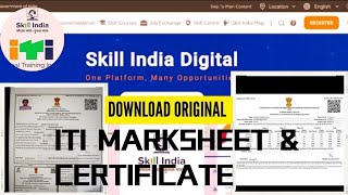 ITI KA ORIGINAL MARKSHEET & CERTIFICATE KAISE DOWNLOAD KARE ITI || @solutionswithchristo