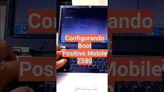 Configurando o Boot no Notebook Positivo Mobile Z580 #bios #boot #notebookpostivo