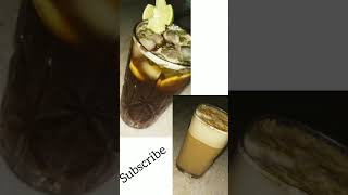 2- ways fizzy sprite coffee (1. coffee mojito ) (2. Creamy fizzy coffee) #shorts #youtubeshorts