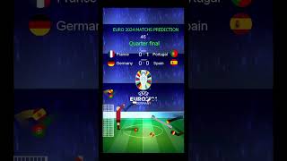 Euro 2024- quarter final #euro2024 #euro #football #prediction #quarterfinals