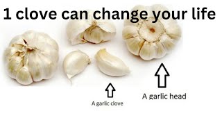 1 Garlic clove a Day, Eat it this way.... your body will love you every Day!@motivationaldoc