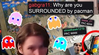 Jerma is SURROUNDED by PAC-MAN