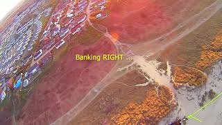 Flying along Hemsby Coast (Norfolk, UK)