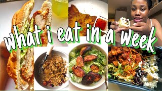 what i eat in a week *normal person edition*