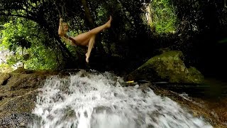 Ko Samui! Ziplines, waterfalls and slides!